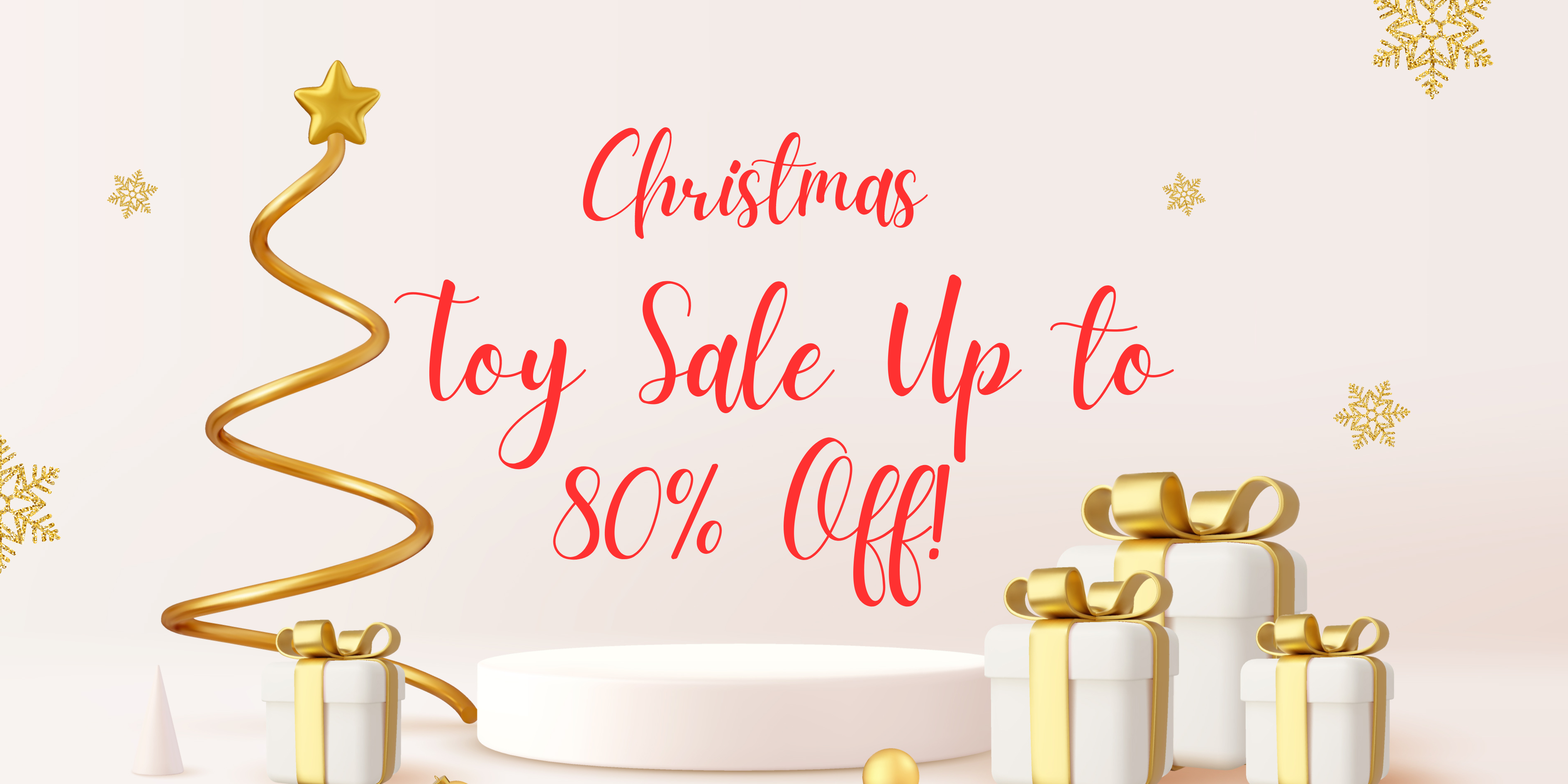 Up to 80% Off - Unbelievable Savings on Christmas Toy Sale!