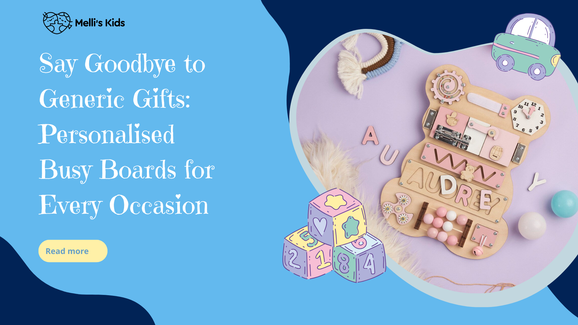 Say Goodbye to Generic Gifts: Personalised Busy Boards for Every Occasion