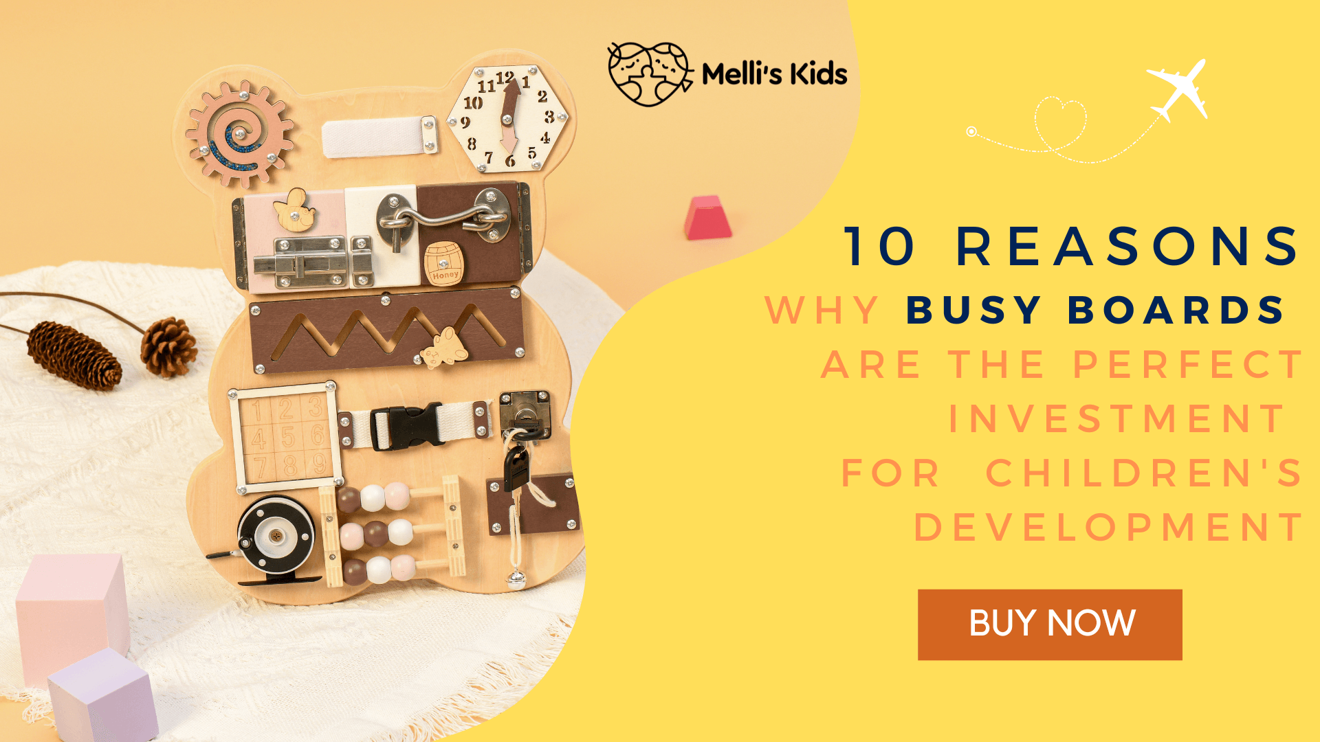 10 Reasons Why Busy Boards are the Perfect Investment for Your Child's Development - Melli's Kids
