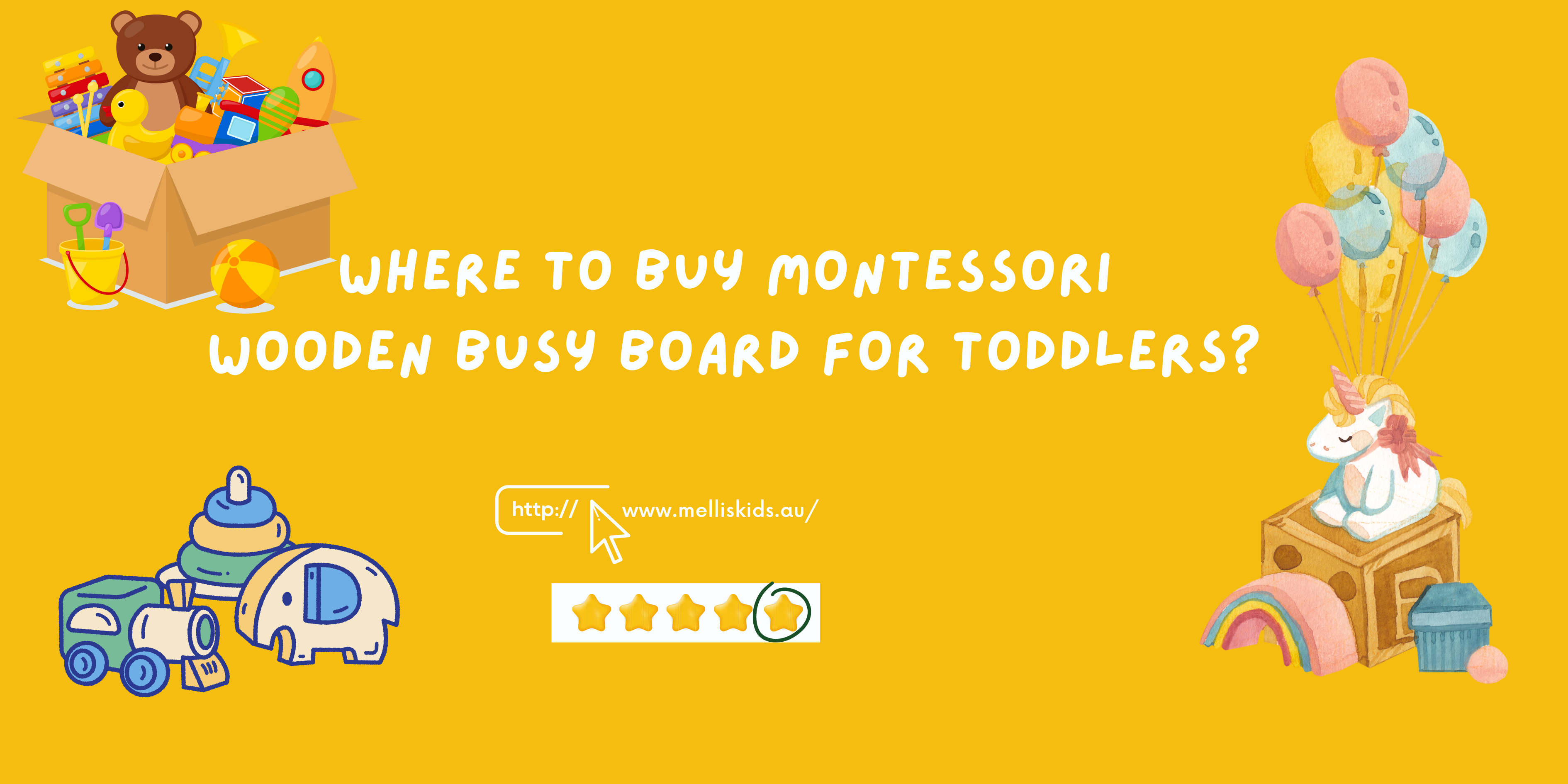 Where to Buy Montessori Wooden Busy Board for Toddlers: A Guide for Aussie Mummies