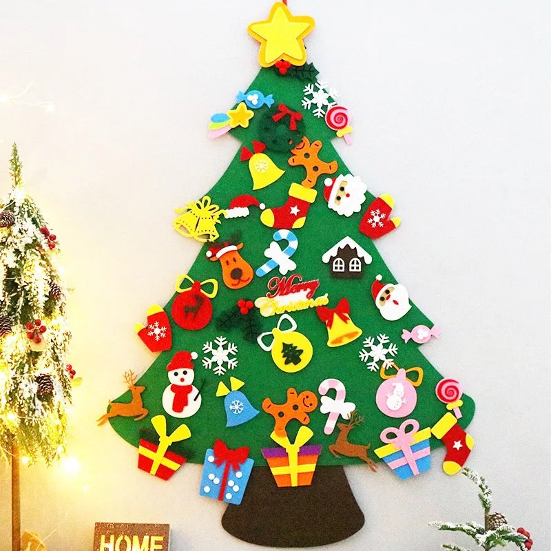 felt christmas tree for toddlers