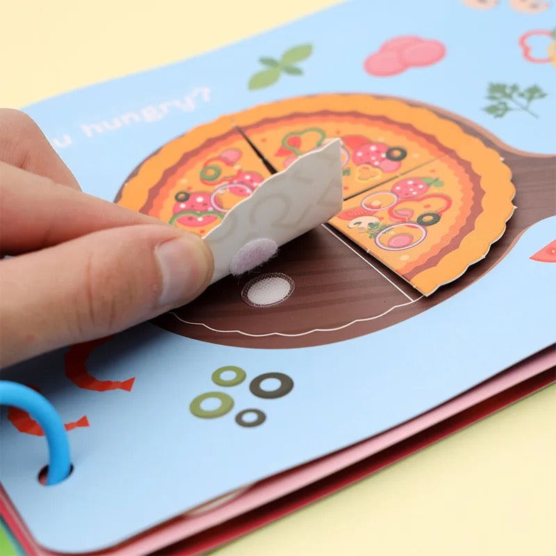 Montessori Quiet Book - Educational Toys For Preschoolers