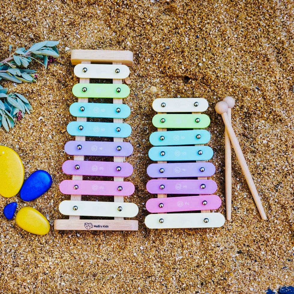 Melli's Kids Pastel Xylophone | Musical Toys - Melli's Kids