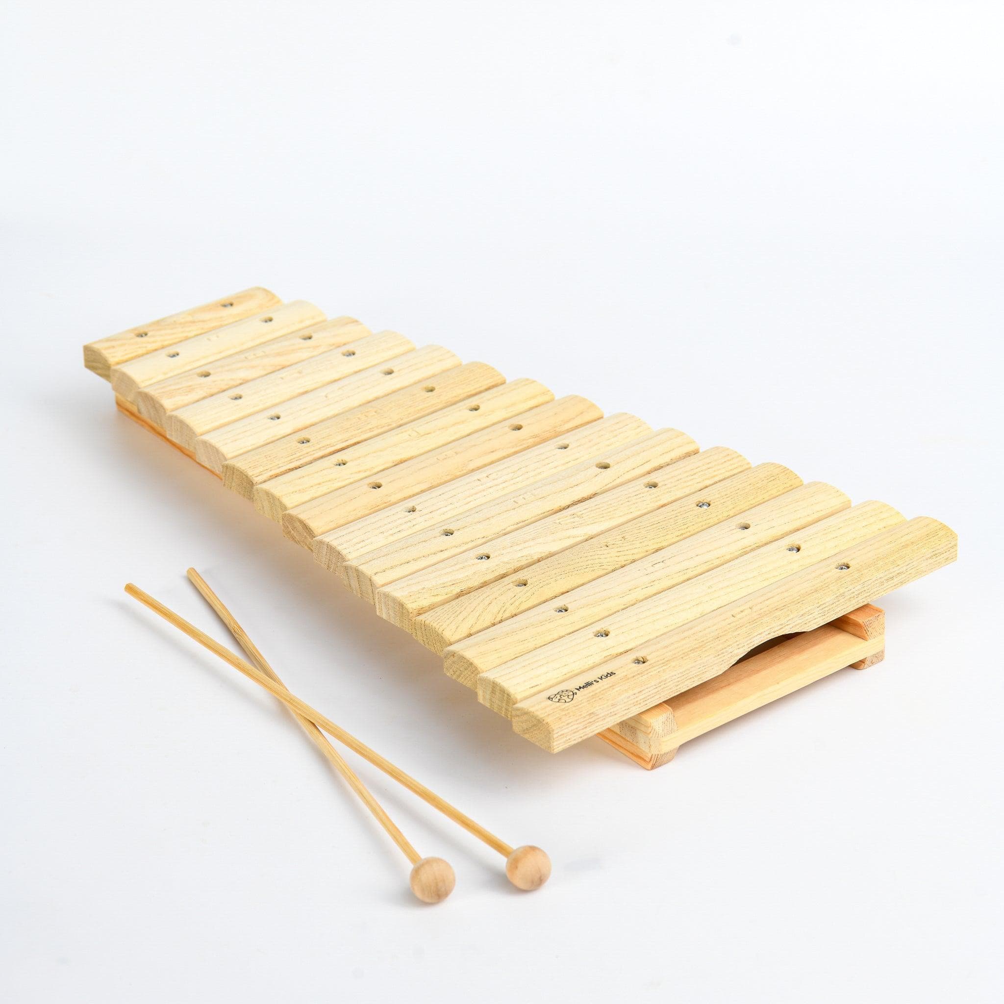 Melli's Kids Xylophone (Natural Wooden Toy)
