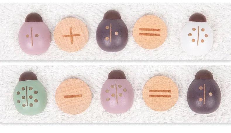 Montessori Wooden Maths Learning | Ladybug Study