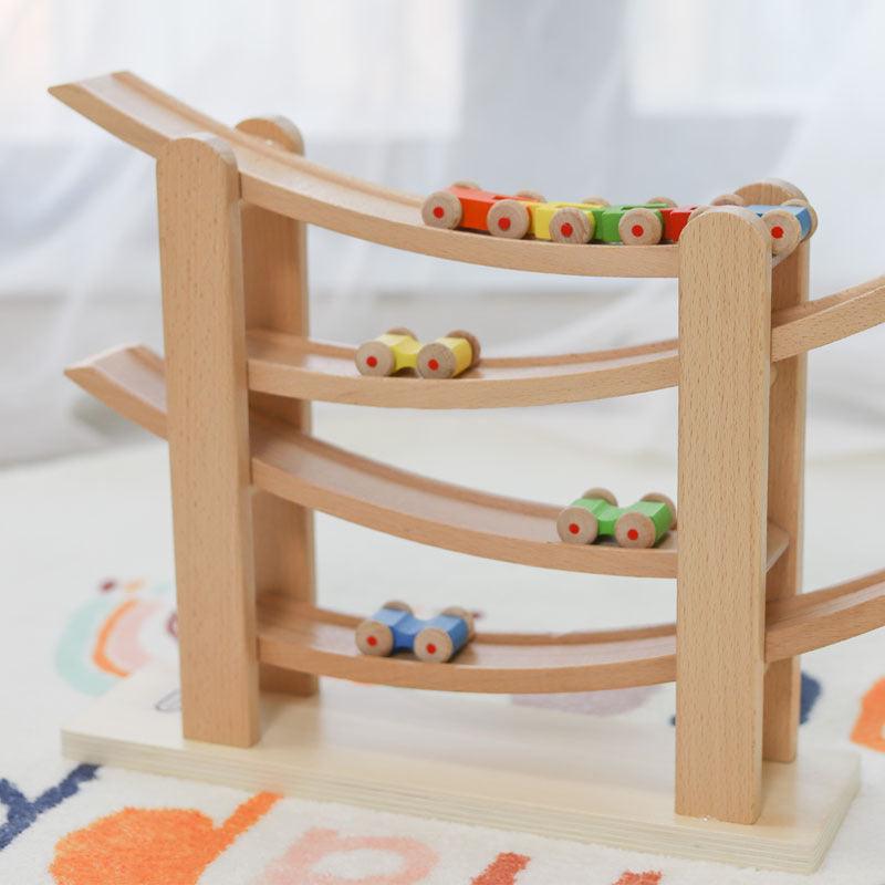 Wooden Car Ramp Racer | Montessori – Melli's Kids