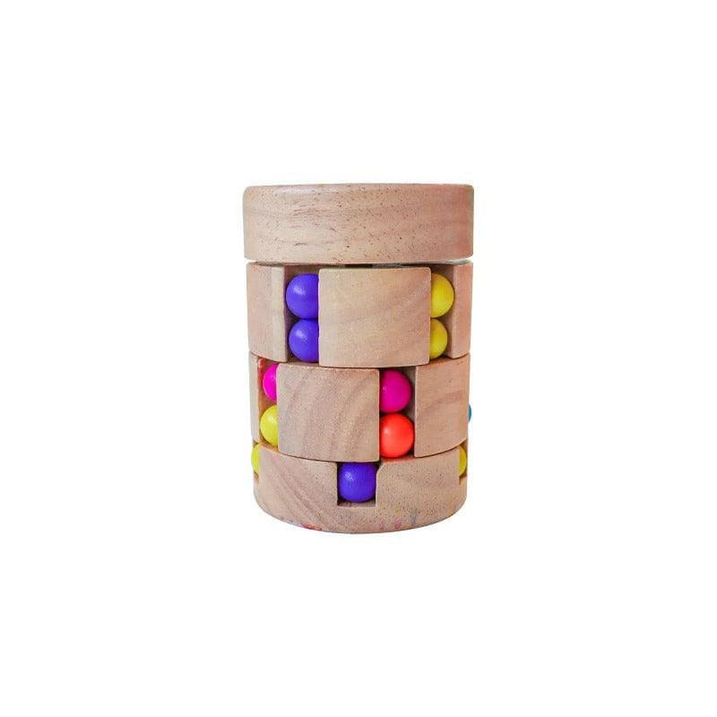 Wooden Cylinder Spin